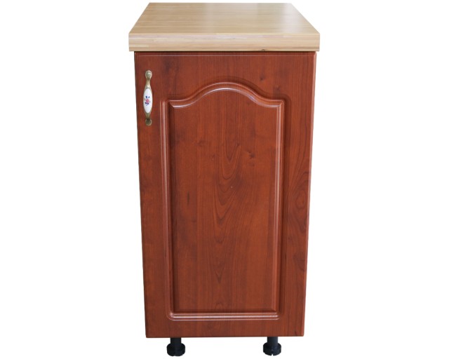 Corp inferior cu 1 Usa Dreapta Zebra, Wenge/MDF Cedru Mustata, blat Artar 40 x 85 x 60